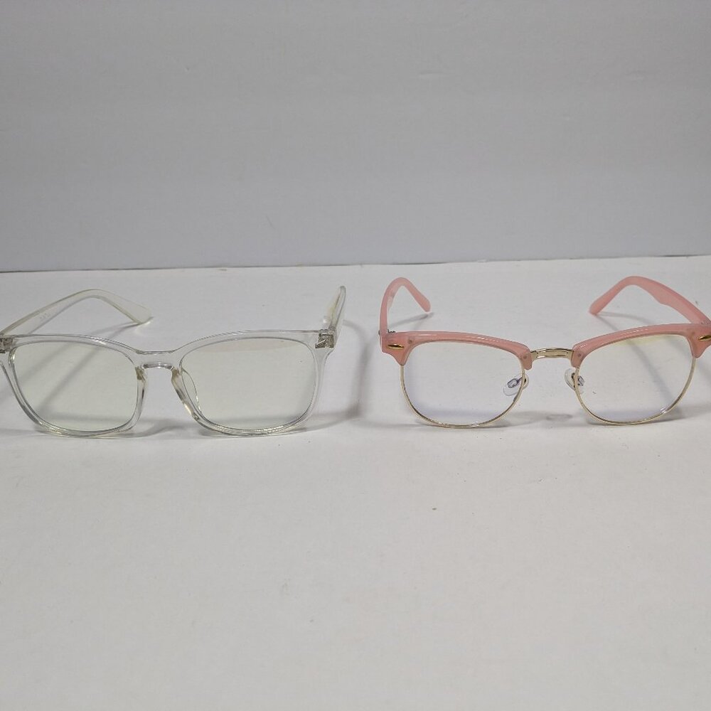 Set Target Wild Fable Blue Light Filtering Eye Glasses Clear Pink Frames